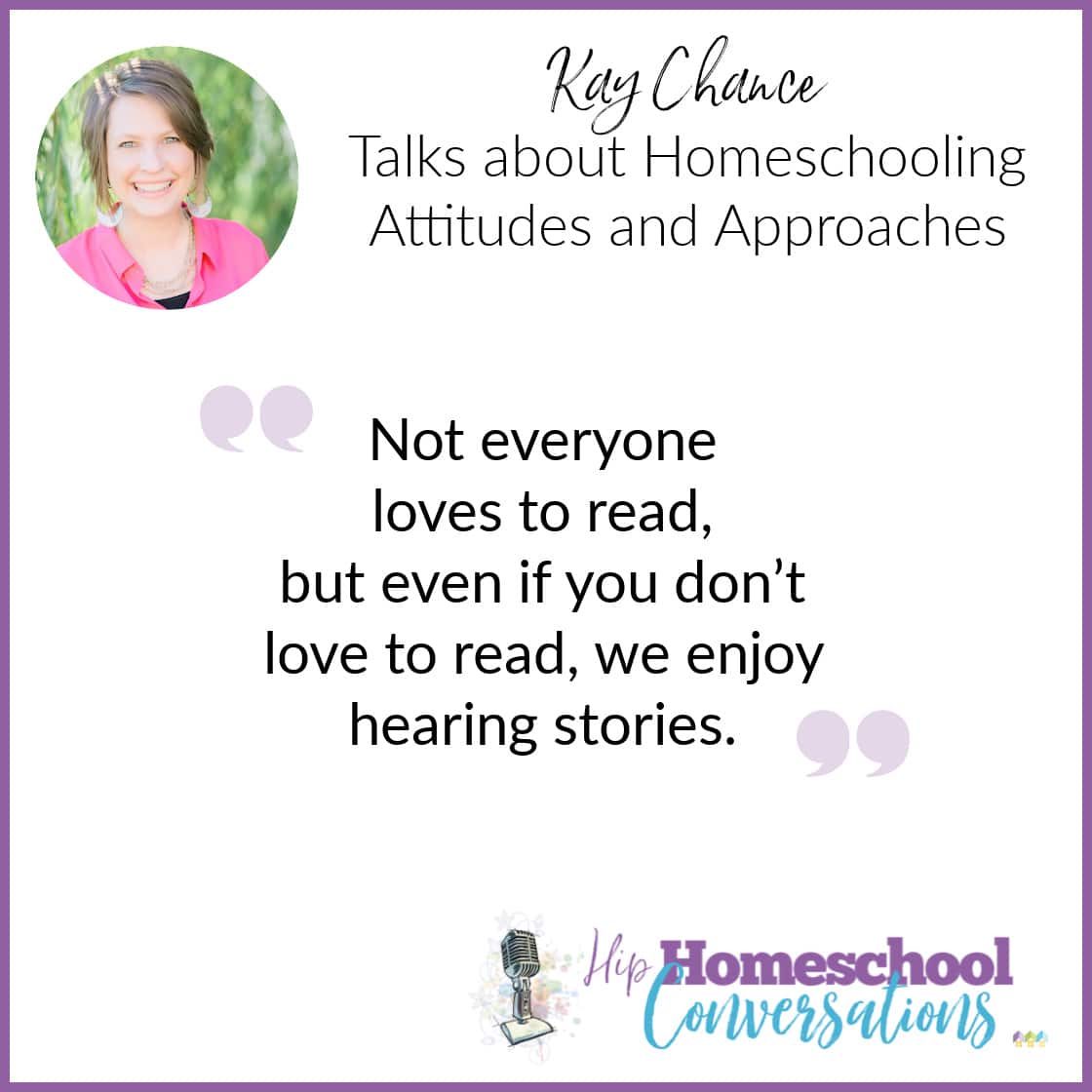 Kay addresses topics ranging from thoughts on choosing curriculum, how she and her family learned to move more slowly when necessary, and how she wishes she had known the importance of having more fun while educating at home.